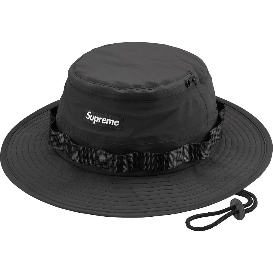 Black Supreme GORE-TEX PACLITE® Net Boonie Hats | Supreme 494FM